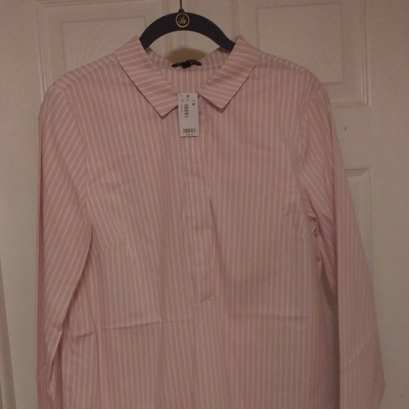 Limited Pink Pin Stripe Button Down NWT - Picture 4 of 4